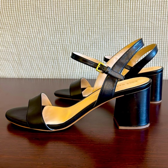EUC! Cole Haan Josie Block Heel Sandals - Picture 12 of 16
